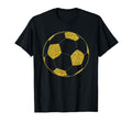 Football Soccer Ball Golden Sports Symbol T-Shirt - Streetwear Style Unisex - T-Shirt, Sweatshirt, Hoodie