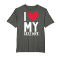 Gifts Husband I Love My Sexy Wife Yes T-Shirt - Custom Art Print Unisex - T-Shirt, Sweatshirt, Hoodie