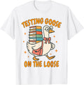 Test Day Teacher Squad Motivation Testing Goose On - Adult & Kids T-Shirts, Sweatshirts & Hoodies apparel design preview 1