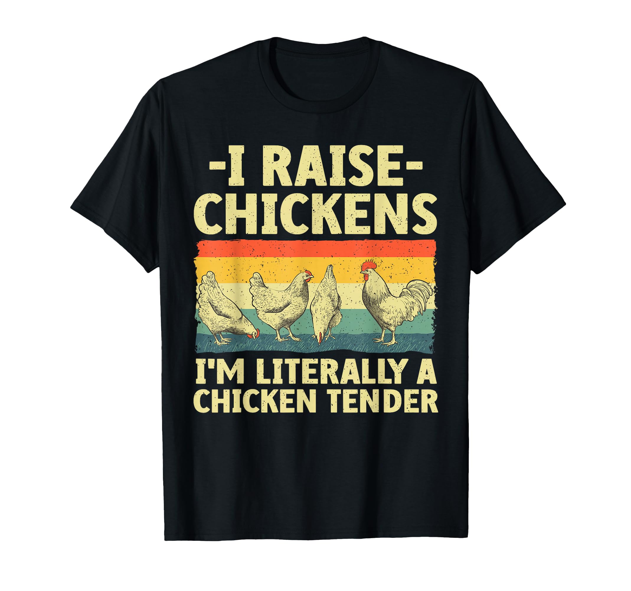 Chicken Tender Art Poultry T-Shirt - Casual Everyday Wear for Adults - T-Shirt, Sweatshirt, Hoodie