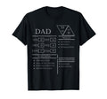 Roleplaying Dice Gamer Dragon Dad T-Shirt - Custom Art Print Men Women - T-Shirt, Sweatshirt, Hoodie