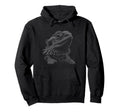 Bearded Dragon Hoodie - Fun Novelty Design Unisex - T-Shirt, Sweatshirt, Hoodie