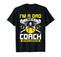 Im Dad And Coach Nothing Scares Me T-Shirt - Minimalist Print Men Women - T-Shirt, Sweatshirt, Hoodie