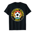 Awesome Since 2017 Soccer Birthday Party T-Shirt - Novelty Apparel Unisex - T-Shirt, Sweatshirt, Hoodie