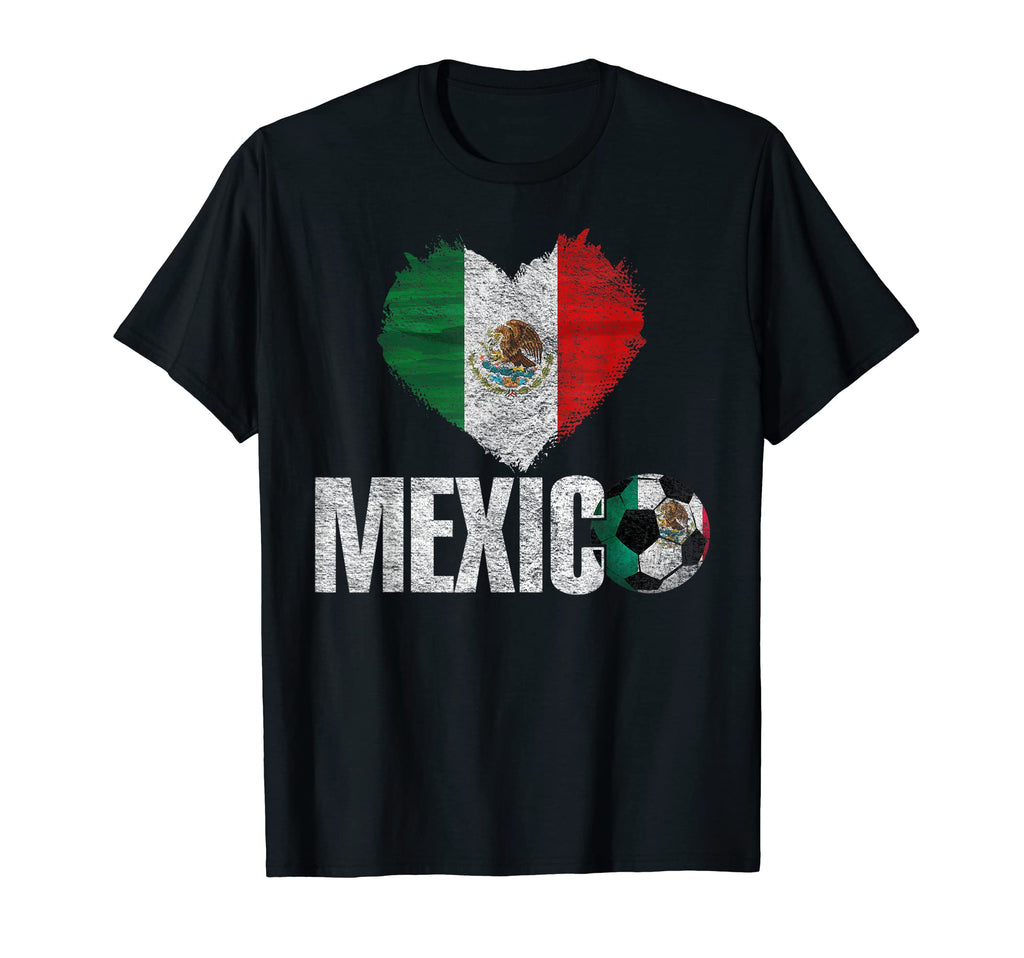 Mexico Flag Jersey Supporter Mexican Soccer T-Shirt - Graphic Print Unisex - T-Shirt, Sweatshirt, Hoodie
