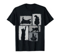 Cat Owner Collage Dad Mom Cats T-Shirt - Fun Novelty Design for Adults - T-Shirt, Sweatshirt, Hoodie
