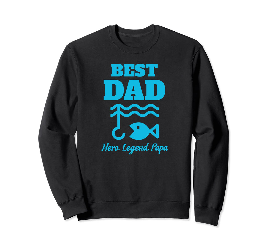 Fishing Shirts Fathers Day Dad Dad Sweatshirt - Unique Graphic Unisex - T-Shirt, Sweatshirt, Hoodie