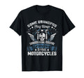 Real Grandpa Biker Fathers Day Skull T-Shirt - Novelty Apparel for Adults - T-Shirt, Sweatshirt, Hoodie