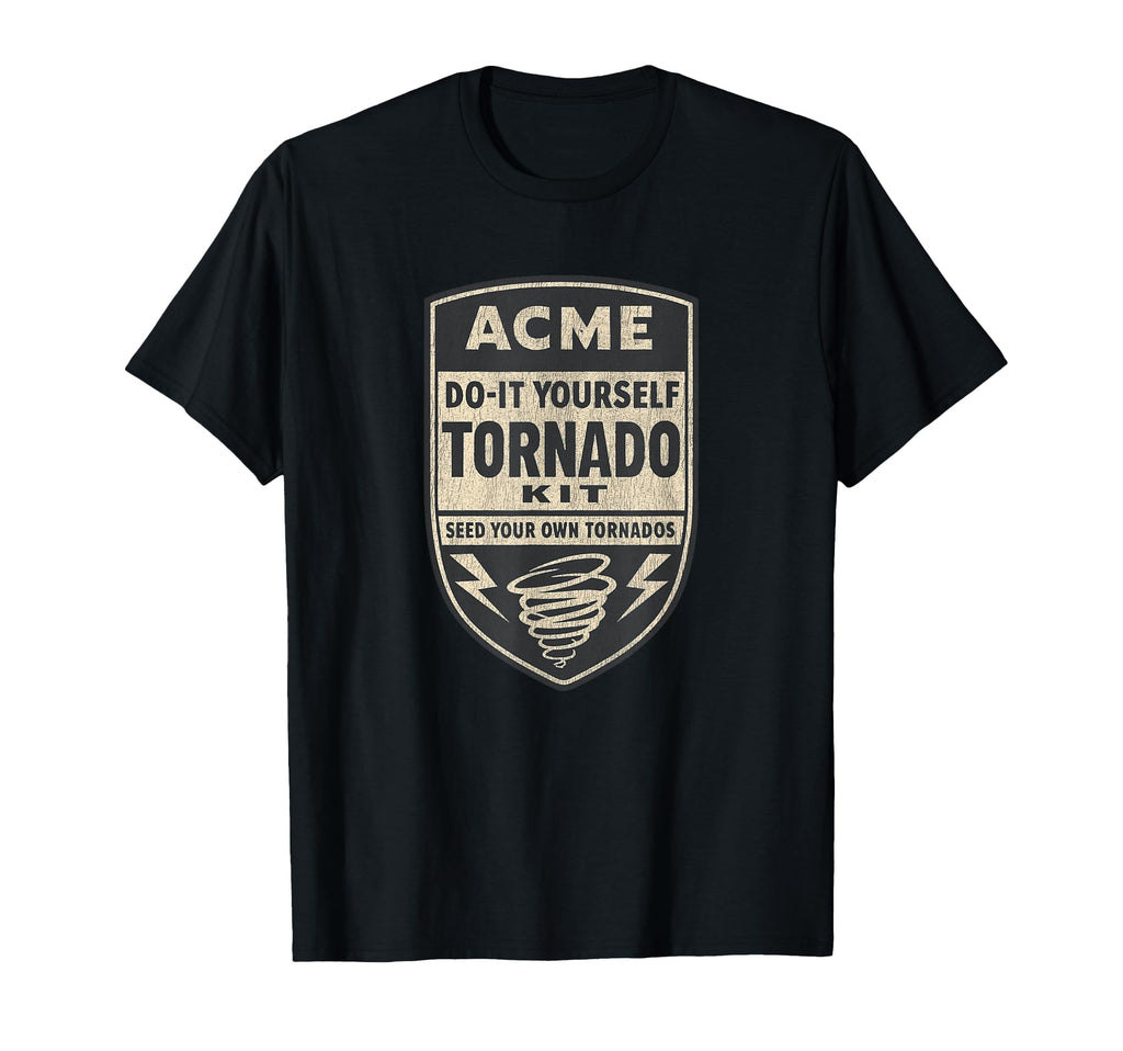 Acme Tornado Kit Funny Cartoon T-Shirt - Custom Art Print Men Women - T-Shirt, Sweatshirt, Hoodie