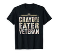 Funny Crayon Eater Veteran Corps Team T-Shirt - Unique Graphic Unisex - T-Shirt, Sweatshirt, Hoodie