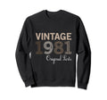 Year 1981 Gift Birthday Mom Dad Sweatshirt - Novelty Apparel Men Women - T-Shirt, Sweatshirt, Hoodie
