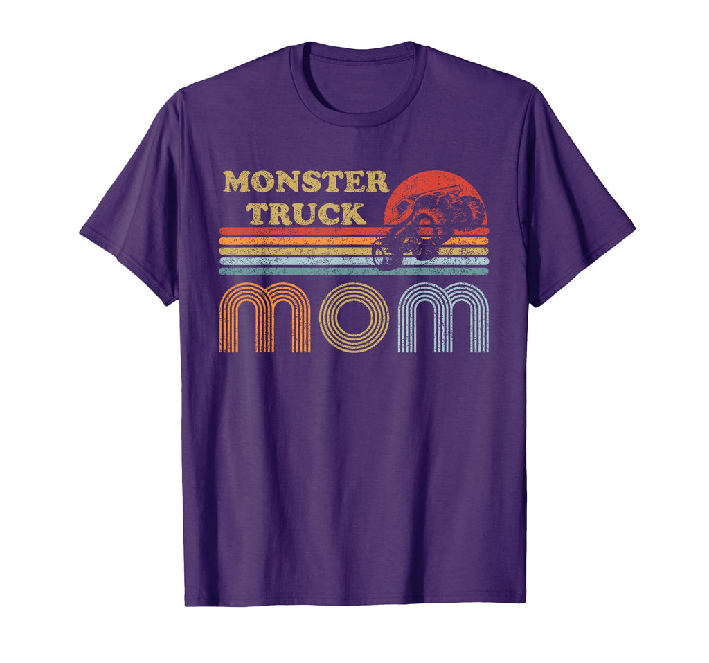 Monster Truck Mom Sunset Horizon Lines T-Shirt - Streetwear Style Men Women - T-Shirt, Sweatshirt, Hoodie