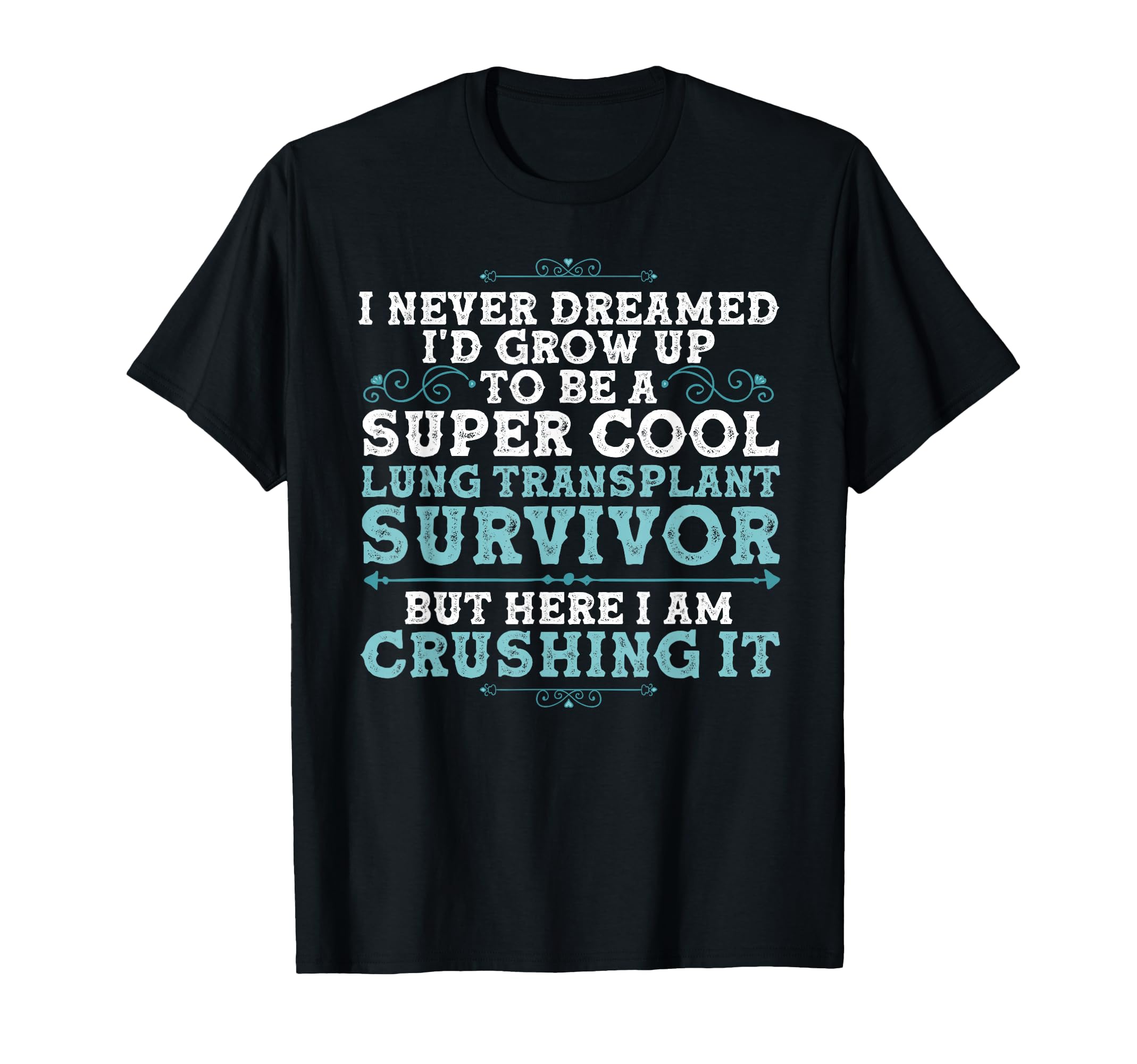 Funny Lung Transplant Organ Transplant T-Shirt - Graphic Print for Adults - T-Shirt, Sweatshirt, Hoodie