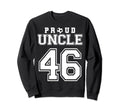 Number 46 Custom Proud Soccer Futbol Sweatshirt - Streetwear Style Unisex - T-Shirt, Sweatshirt, Hoodie