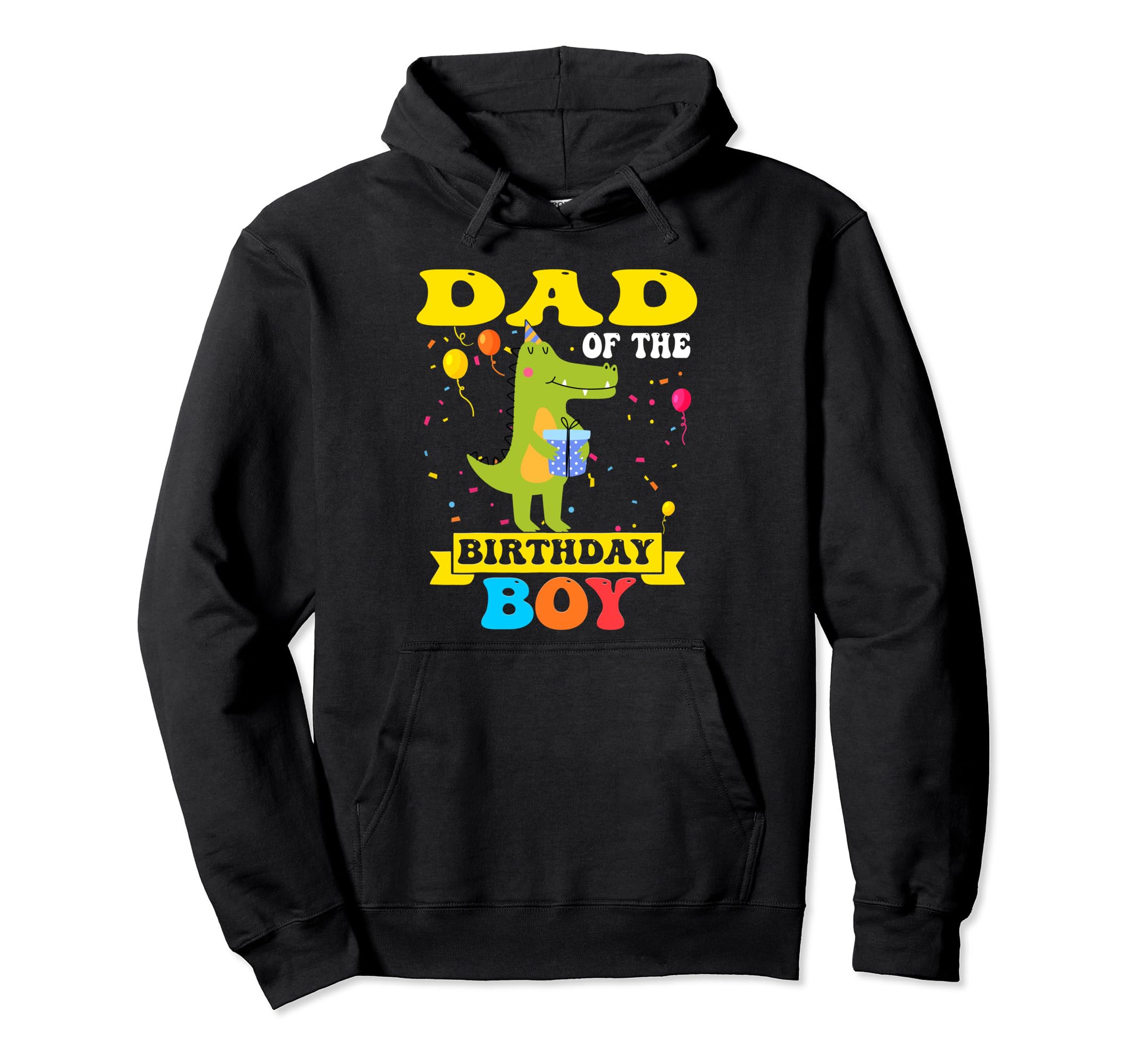 Dad Birthday T Rex Dinosaur Birthday Hoodie - Trendy Graphic for Adults - T-Shirt, Sweatshirt, Hoodie