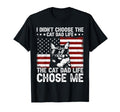 I Didnt Choose Cat Dad Life Cat Life T-Shirt - Trendy Graphic for Adults - T-Shirt, Sweatshirt, Hoodie
