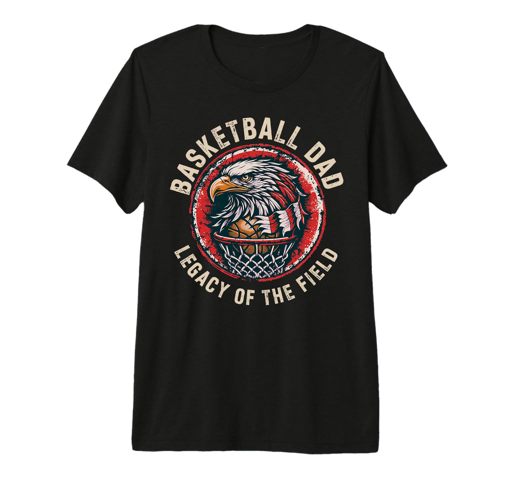Legacy Field Basketball Dad Tri Blend T-Shirt - Aesthetic Graphic Men Women - T-Shirt, Sweatshirt, Hoodie