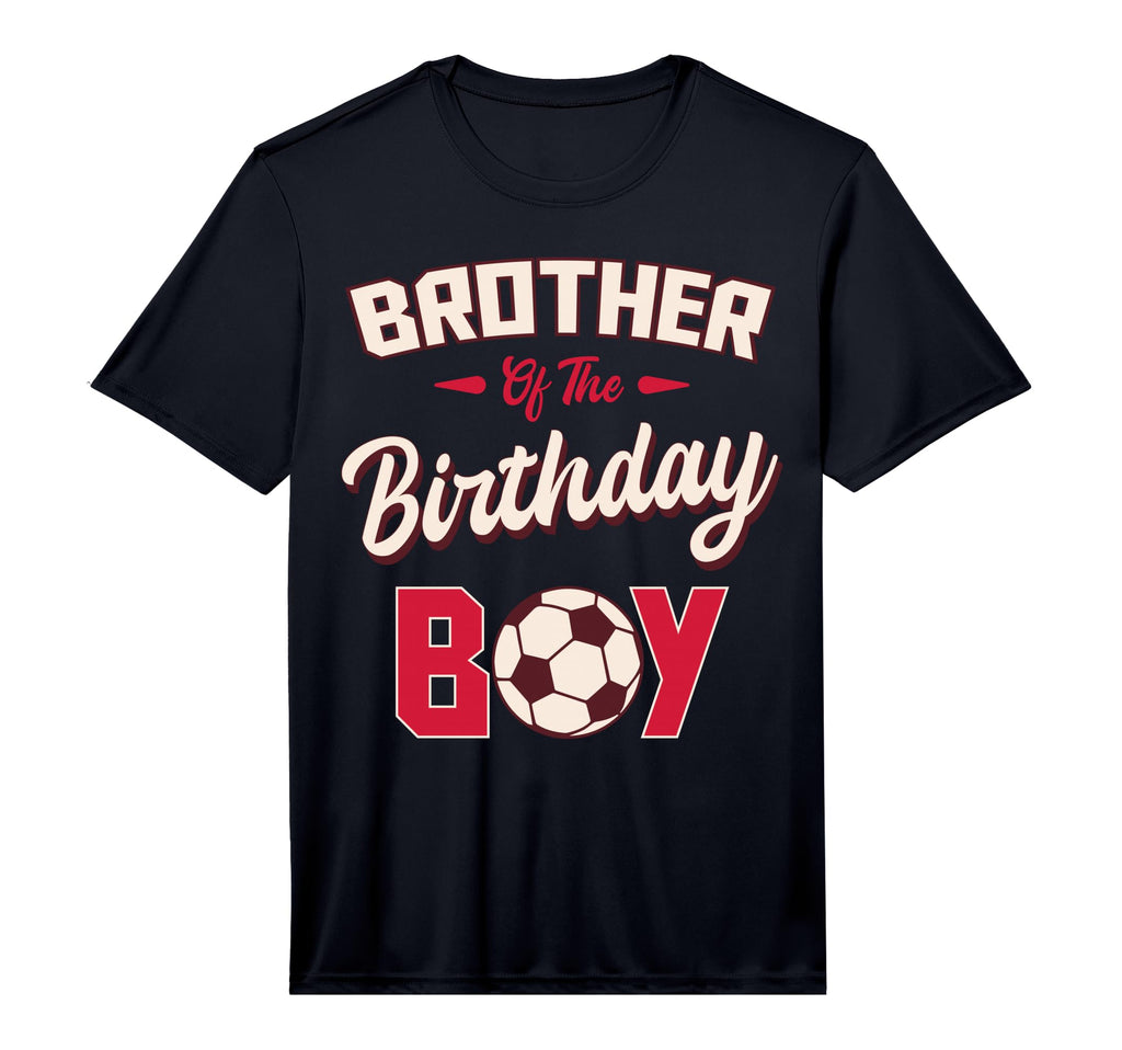 Brother Birthday Soccer Player Bday T-Shirt - Custom Art Print for Adults - T-Shirt, Sweatshirt, Hoodie