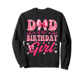 Dad Birthday Coquette Bow Family Sweatshirt - Unique Graphic for Adults - T-Shirt, Sweatshirt, Hoodie