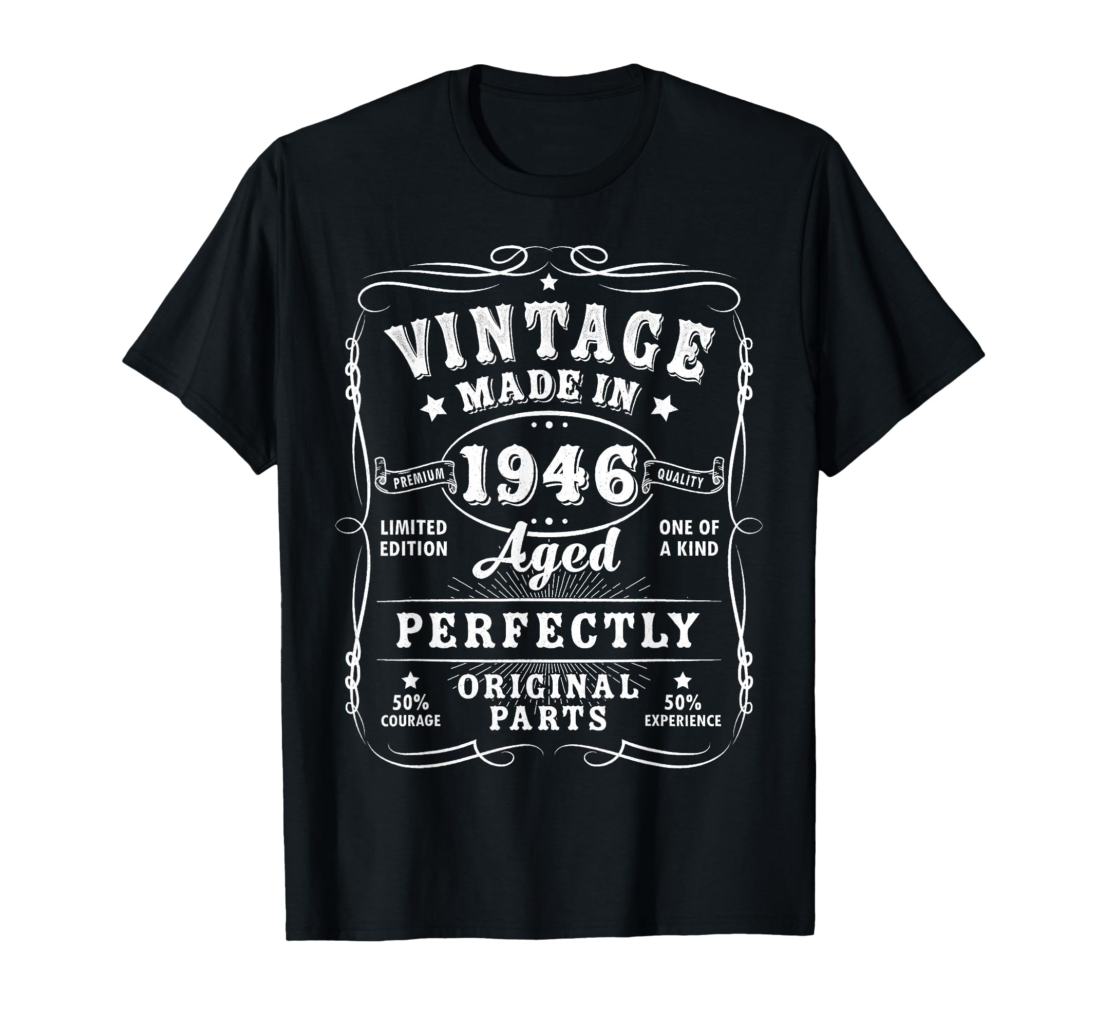 80 Birthday Decorations 80Yr 1946 80Th T-Shirt - Graphic Print for Adults - T-Shirt, Sweatshirt, Hoodie