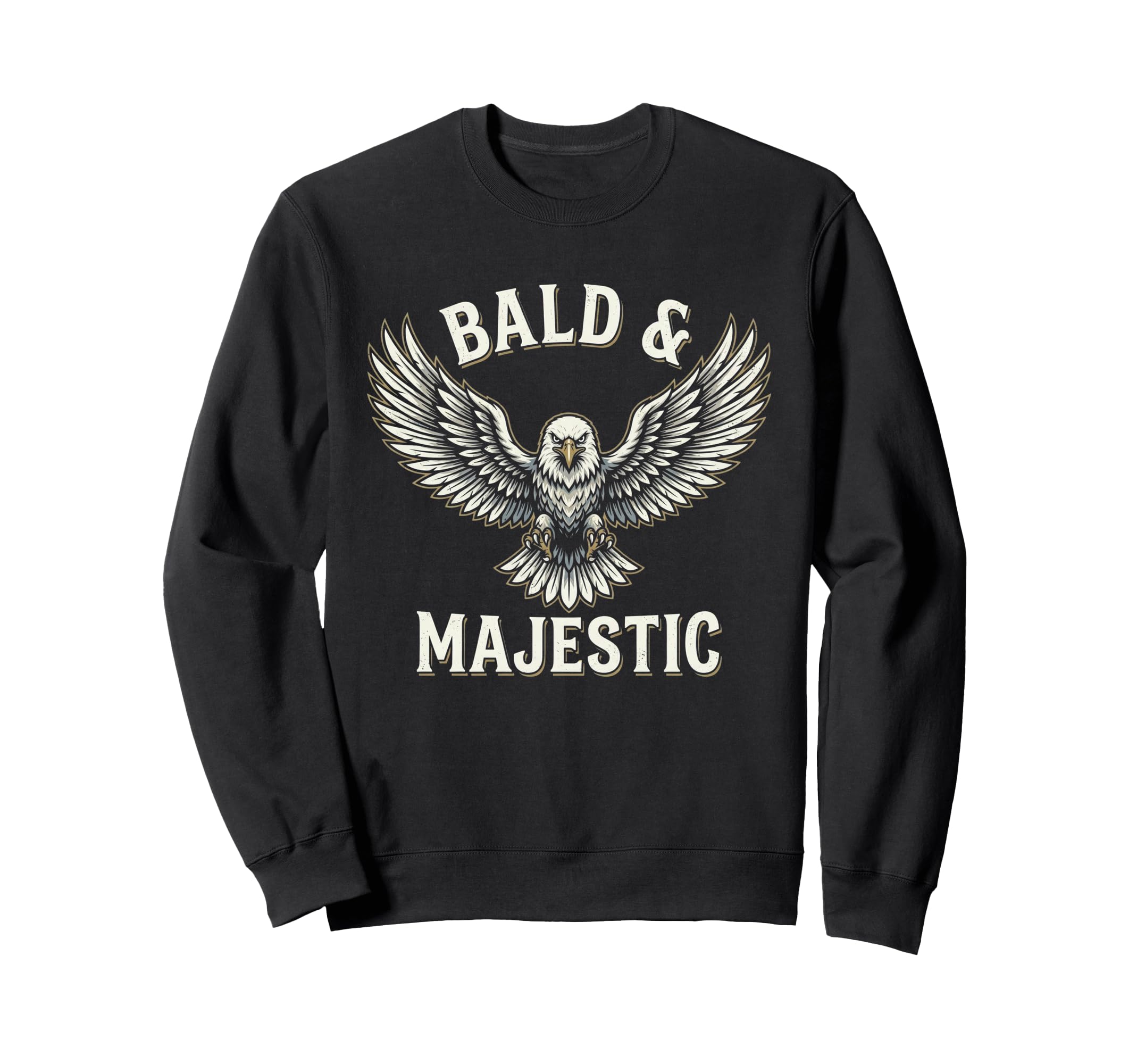 Bald Majestic Sexy Bald Guy Funny Sweatshirt - Aesthetic Graphic Men Women - T-Shirt, Sweatshirt, Hoodie