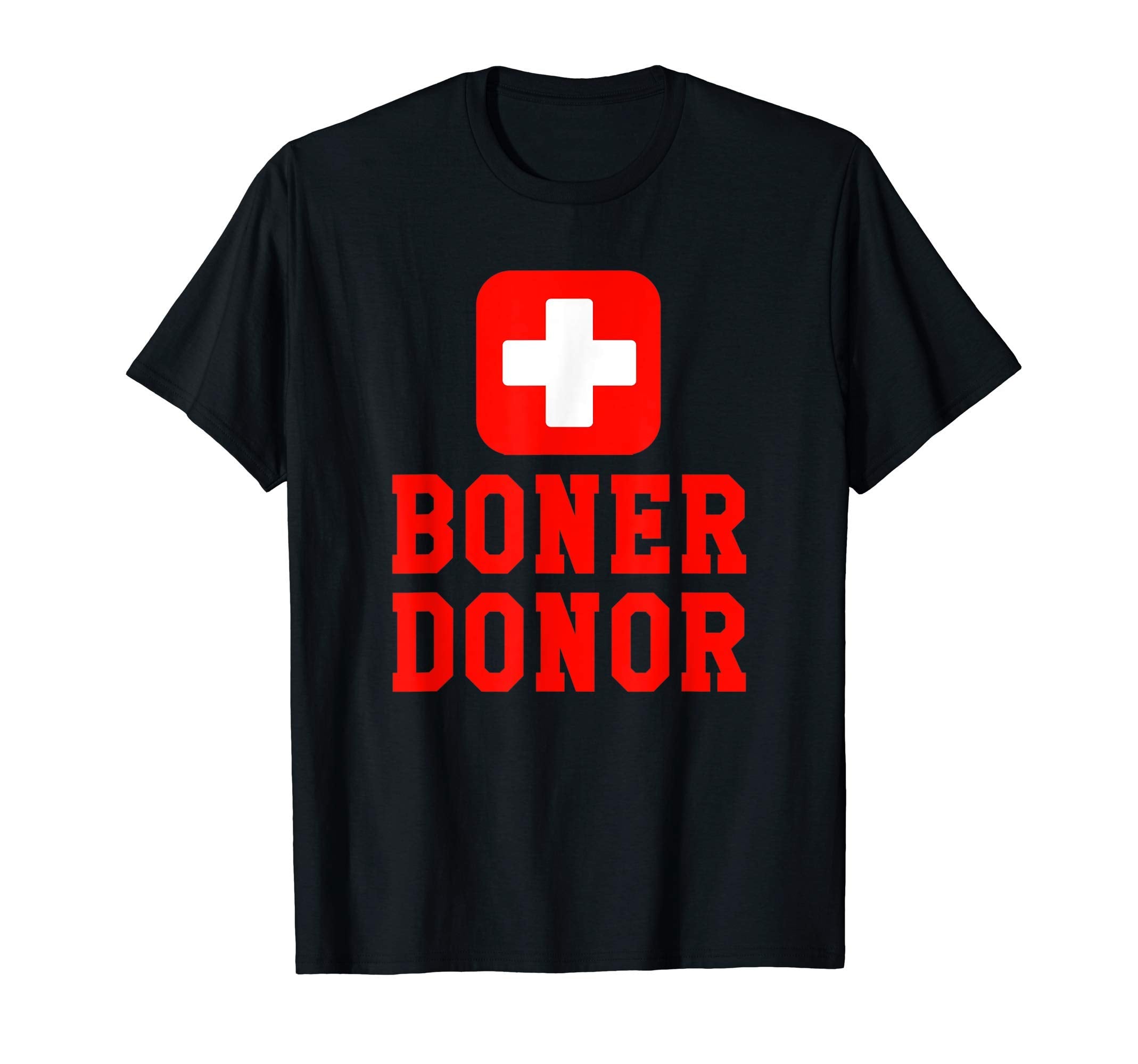 Boner Donor Funny Naughty Dad Joke T-Shirt - Minimalist Print Men Women - T-Shirt, Sweatshirt, Hoodie