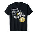 Proud Soccer Dad Drills Games Repeat T-Shirt - Trendy Graphic for Adults - T-Shirt, Sweatshirt, Hoodie