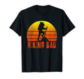 Hiking Dad Silhouette Sunset Hiker T-Shirt - Novelty Apparel Men Women - T-Shirt, Sweatshirt, Hoodie