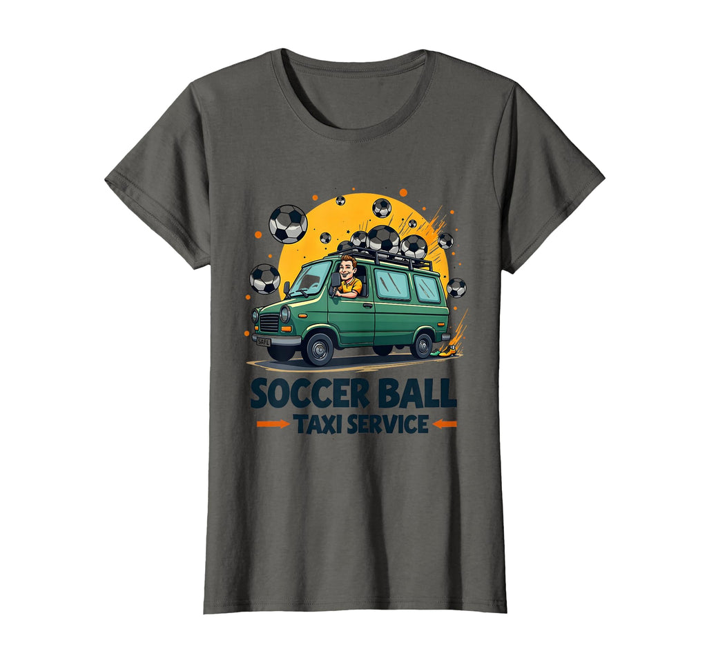Soccer Ball Taxi Service Dad T-Shirt - Trendy Graphic Men Women - T-Shirt, Sweatshirt, Hoodie