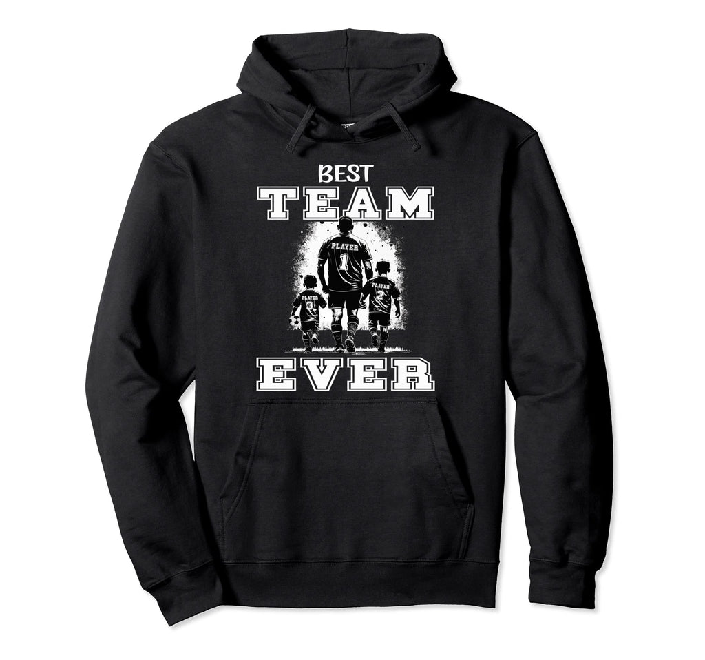Football Papa Best Team Ever 2 S Hne Hoodie - Streetwear Style for Adults - T-Shirt, Sweatshirt, Hoodie