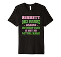 Badass Bennett Name Unique Nickname Quirky T-Shirt - Unique Graphic Unisex - T-Shirt, Sweatshirt, Hoodie
