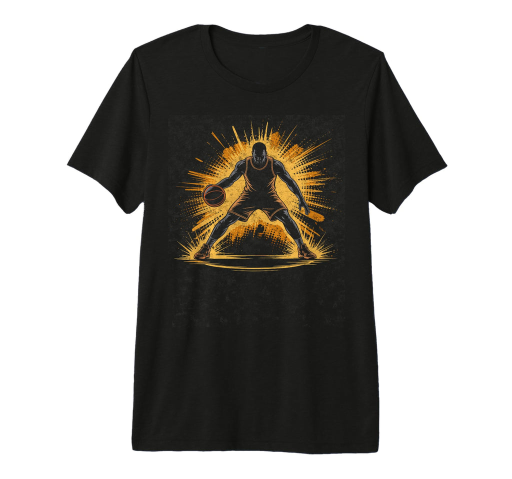 Colorful Basketball Player Fan Hoops T-Shirt - Aesthetic Graphic Unisex - T-Shirt, Sweatshirt, Hoodie