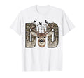 Old School Camo Dad Hunting Camouflage T-Shirt - Graphic Print Men Women - T-Shirt, Sweatshirt, Hoodie