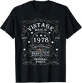 Birthday Giftidea 1978 For Man Woman 48 Years Old - Adult & Kids T-Shirts, Sweatshirts & Hoodies apparel design preview 1