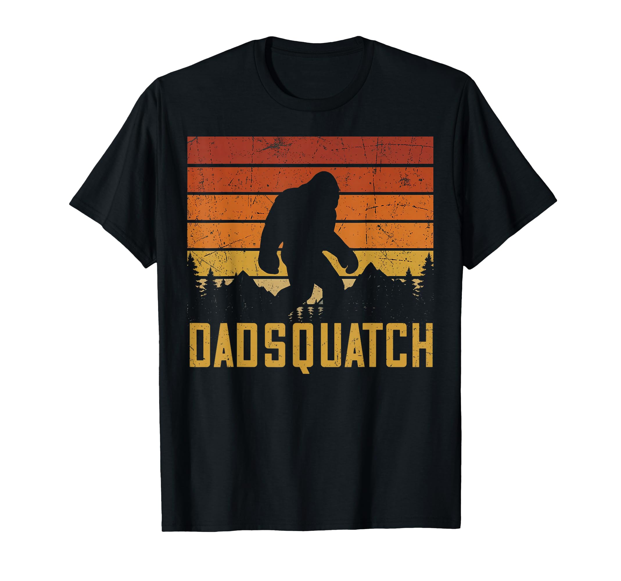 Mens Bigfoot Sasquatch Dadsquatch Dad T-Shirt - Unique Graphic Unisex - T-Shirt, Sweatshirt, Hoodie