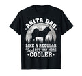 Akita Dad Like Regular Dad Funny T-Shirt - Minimalist Print Men Women - T-Shirt, Sweatshirt, Hoodie