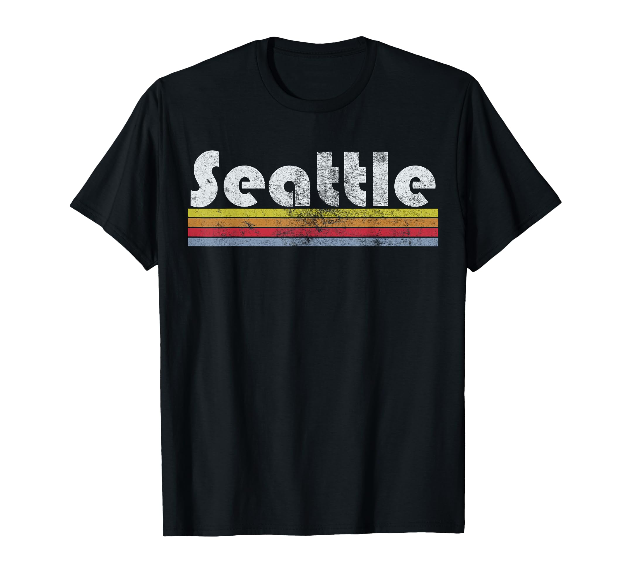 Seattle 70S 80S 90S T-Shirt - Novelty Apparel Men Women - T-Shirt, Sweatshirt, Hoodie