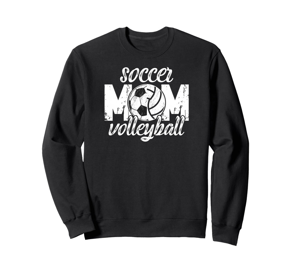 Soccer Volleyball Mom Ballers Sweatshirt - Fun Novelty Design Unisex - T-Shirt, Sweatshirt, Hoodie