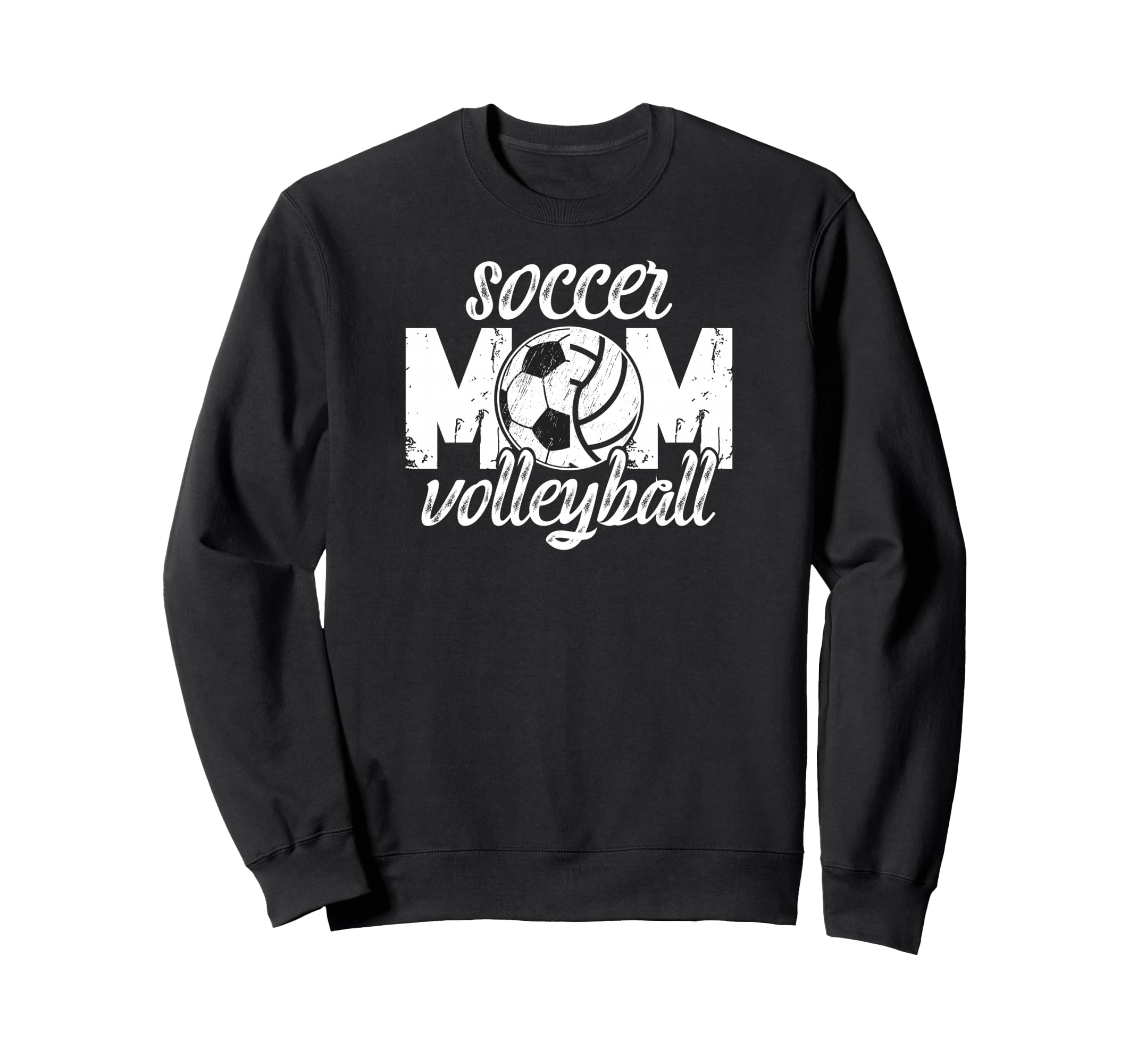 Soccer Volleyball Mom Ballers Sweatshirt - Fun Novelty Design Unisex - T-Shirt, Sweatshirt, Hoodie
