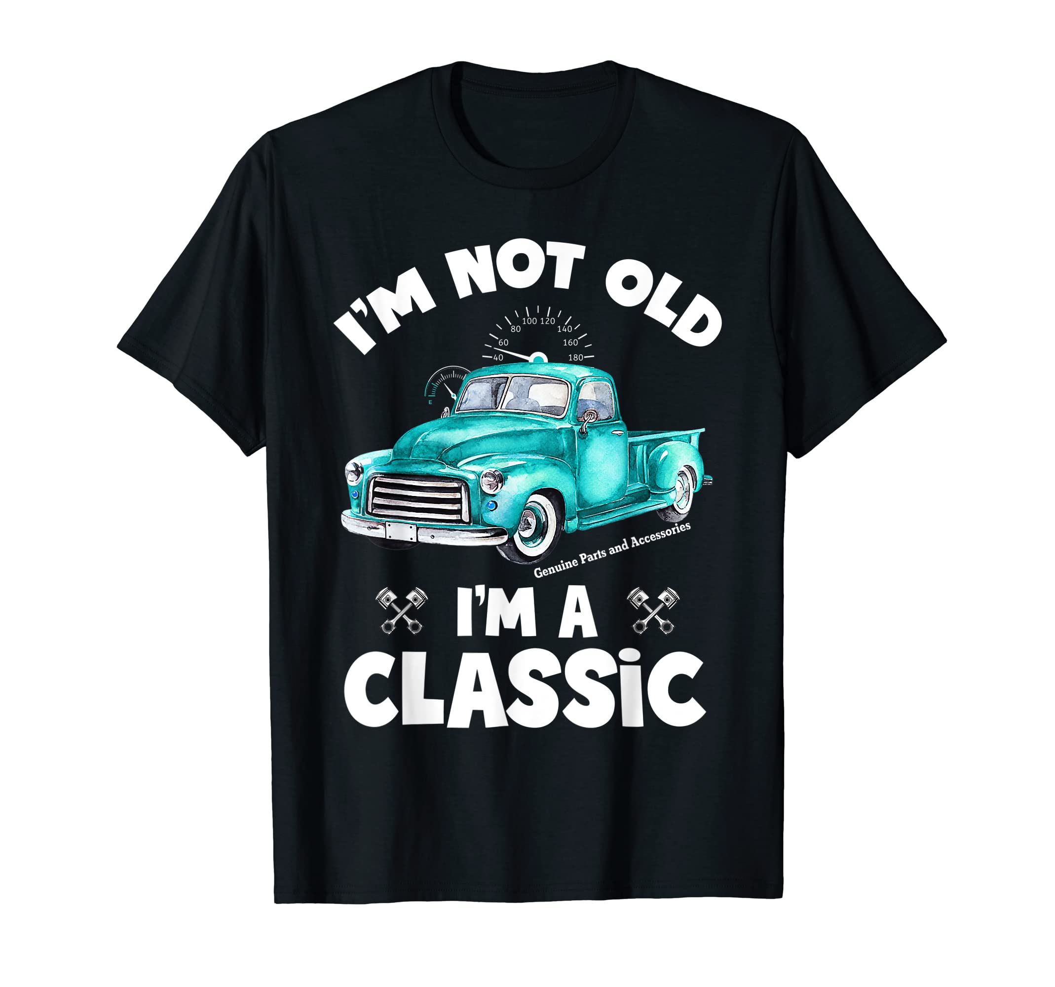 Im Not Old Im Funny Car T-Shirt - Minimalist Print Unisex - T-Shirt, Sweatshirt, Hoodie