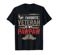 Veteran Papaw Love American Flag Dad T-Shirt - Graphic Print Unisex - T-Shirt, Sweatshirt, Hoodie