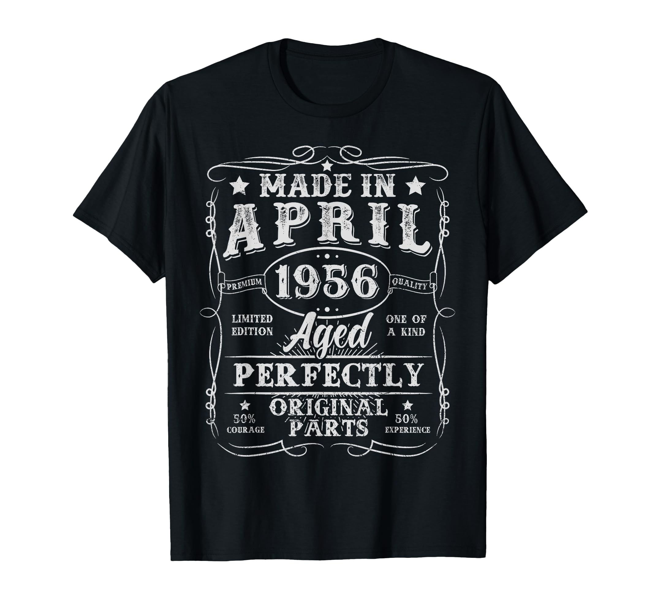 70 Year Old Made April 1956 70Th T-Shirt - Trendy Graphic Men Women - T-Shirt, Sweatshirt, Hoodie