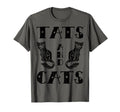 Tats Cats Tattoo Lover Funny Cat T-Shirt - Aesthetic Graphic Men Women - T-Shirt, Sweatshirt, Hoodie