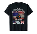 He Is Not Just Soldier He Is My Son T-Shirt - Minimalist Print Unisex - T-Shirt, Sweatshirt, Hoodie
