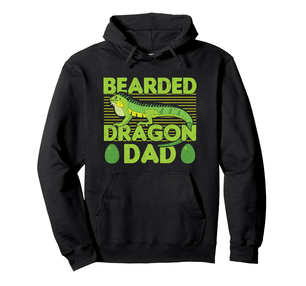 Funny Reptile Lover Bearded Dragon Hoodie - Casual Everyday Wear Men Women - T-Shirt, Sweatshirt, Hoodie