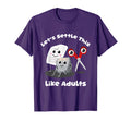 Lets Settle This Like Adults Rock T-Shirt - Casual Everyday Wear Unisex - T-Shirt, Sweatshirt, Hoodie