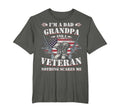 Fathers Day Veterans Day Im Dad Grandpa T-Shirt - Streetwear Style Unisex - T-Shirt, Sweatshirt, Hoodie