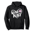 Soccer Aunt Heart Hoodie - Novelty Apparel Unisex - T-Shirt, Sweatshirt, Hoodie