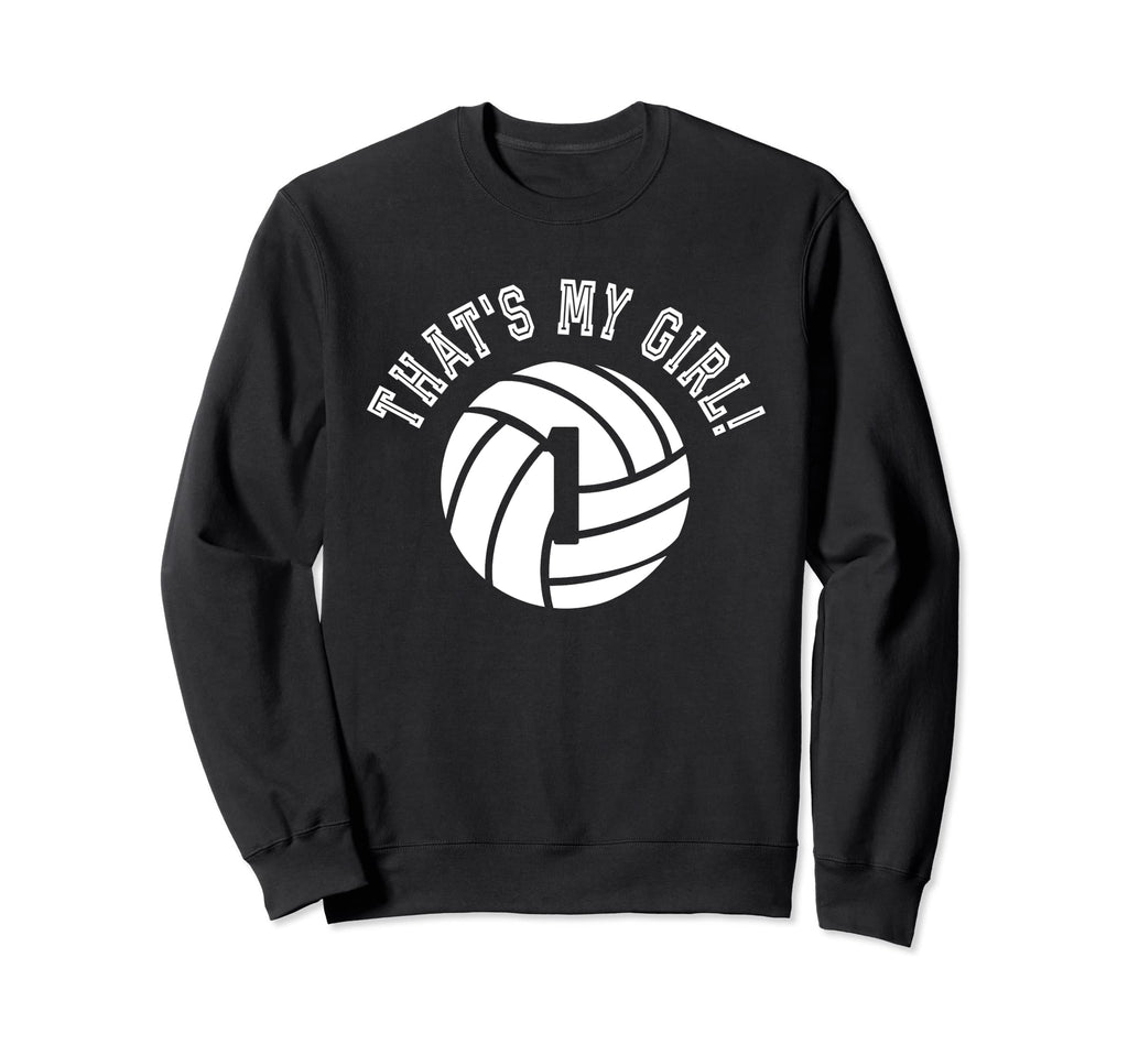 Thats My 1 Volleyball Player Mom Sweatshirt - Aesthetic Graphic Men Women - T-Shirt, Sweatshirt, Hoodie