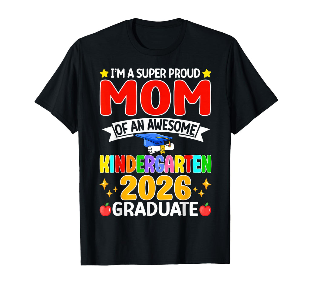 Im Super Proud Mom Awesome T-Shirt - Minimalist Print for Adults - T-Shirt, Sweatshirt, Hoodie